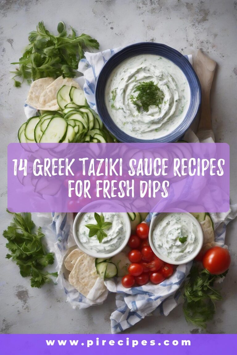 14 Greek Taziki Sauce Recipes for Fresh Dips