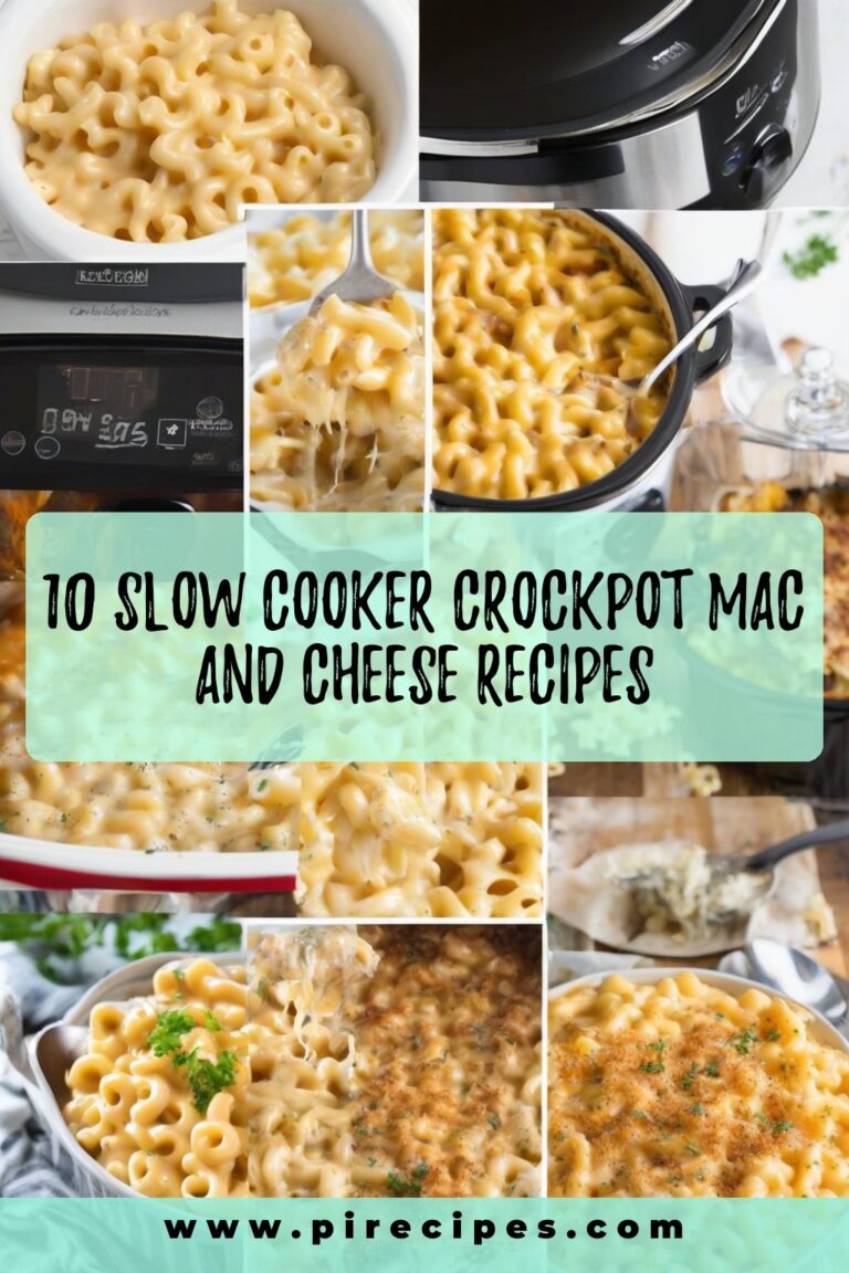 10 Slow Cooker Crockpot Mac and Cheese Recipes