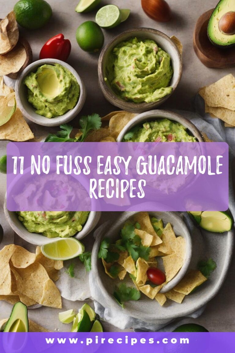 11 No-Fuss Easy Guacamole Recipes