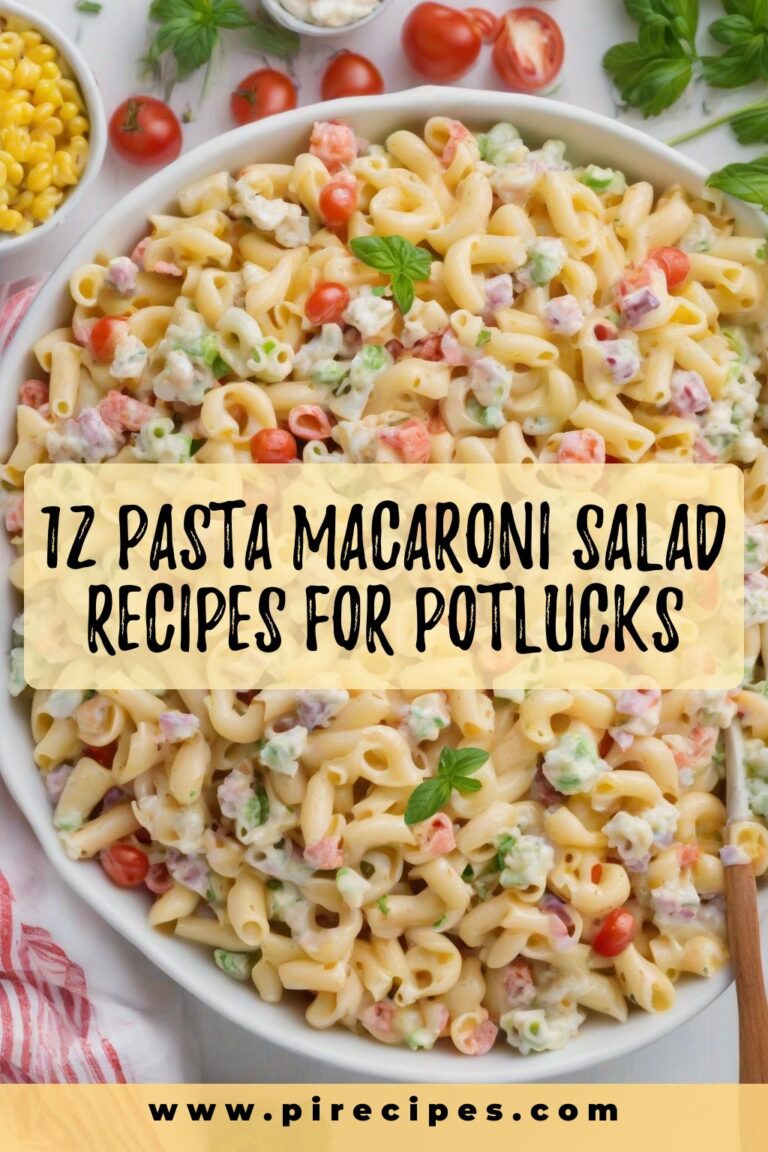 12 Pasta Macaroni Salad Recipes for Potlucks