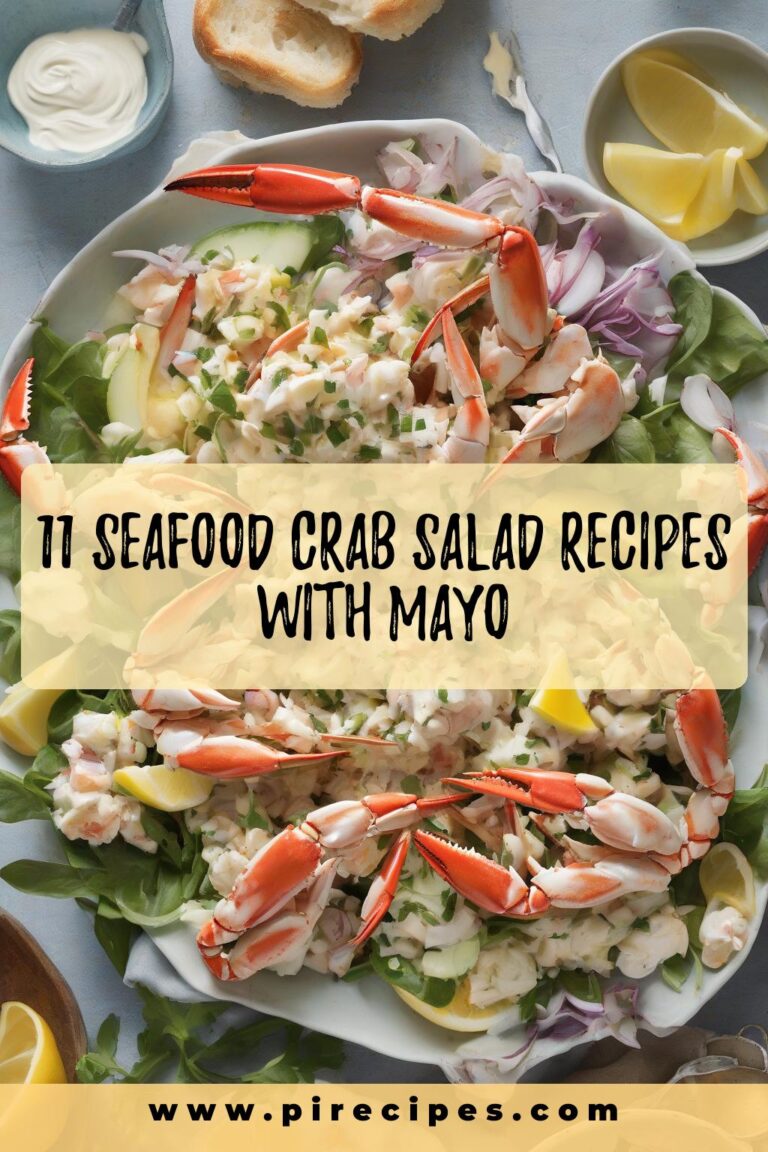 11 Seafood Crab Salad Recipes with Mayo