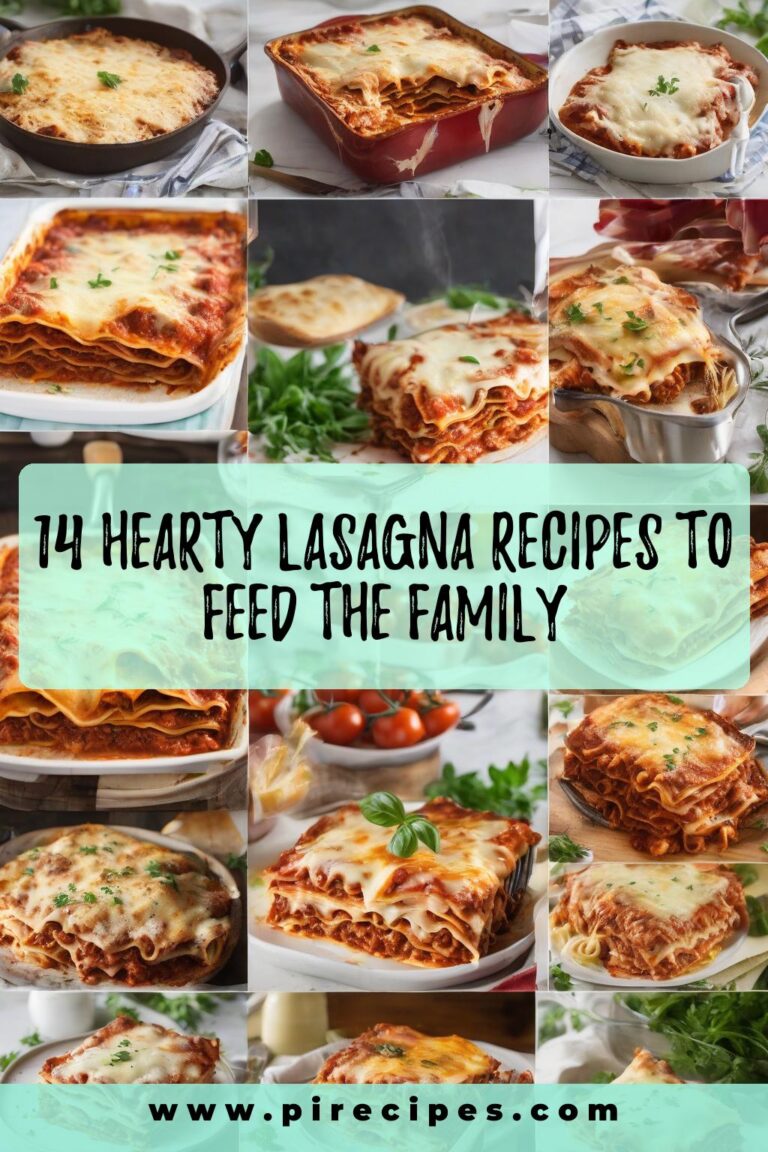 14 Hearty Lasagna Recipes to Feed the Family