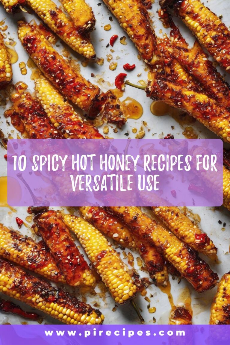 10 Spicy Hot Honey Recipes for Versatile Use
