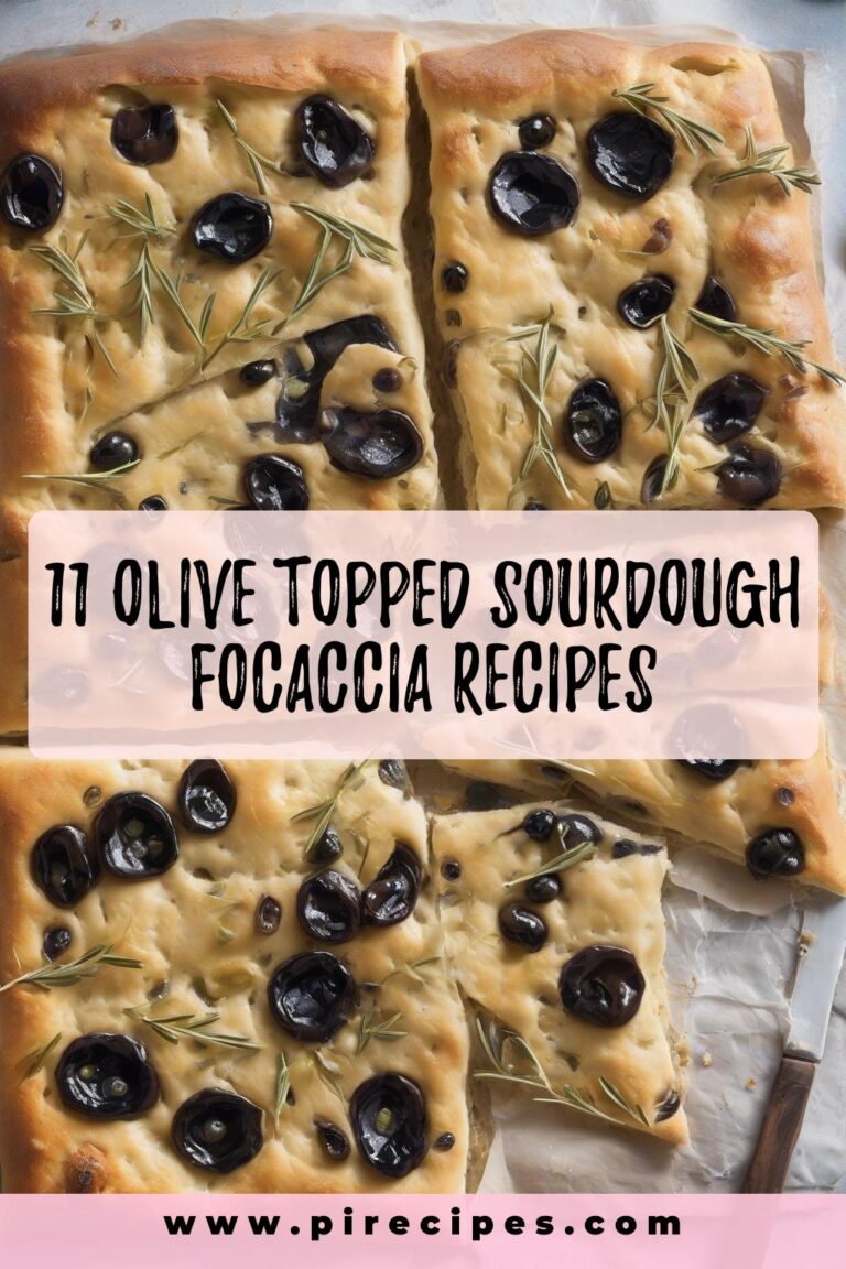 11 Olive-Topped Sourdough Focaccia Recipes