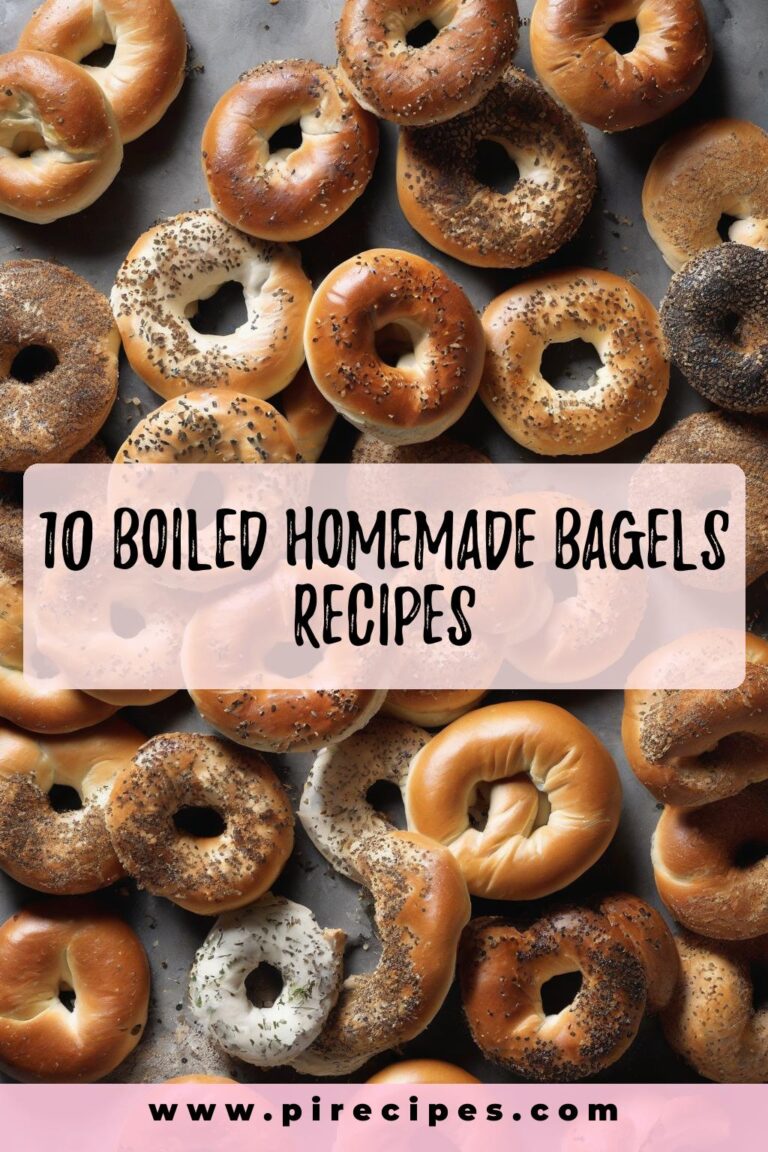 10 Boiled Homemade Bagels Recipes