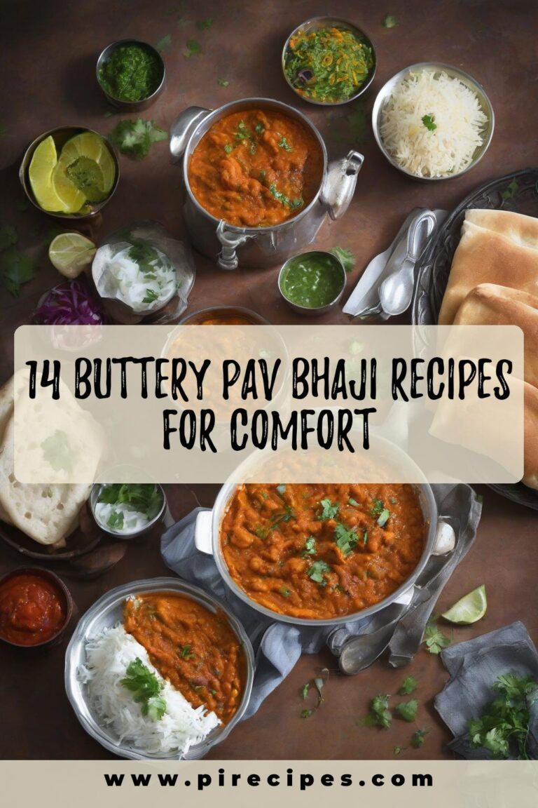 14 Buttery Pav Bhaji Recipes for Comfort