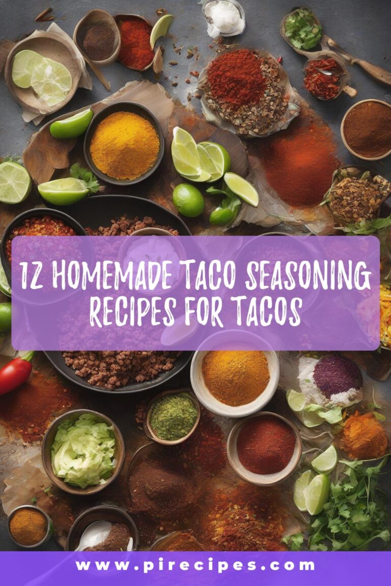 12 Homemade Taco Seasoning Recipes for Tacos