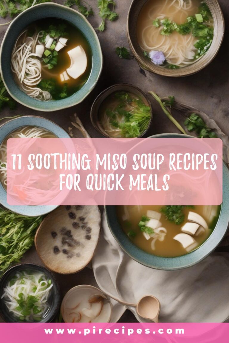 11 Soothing Miso Soup Recipes for Quick Meals