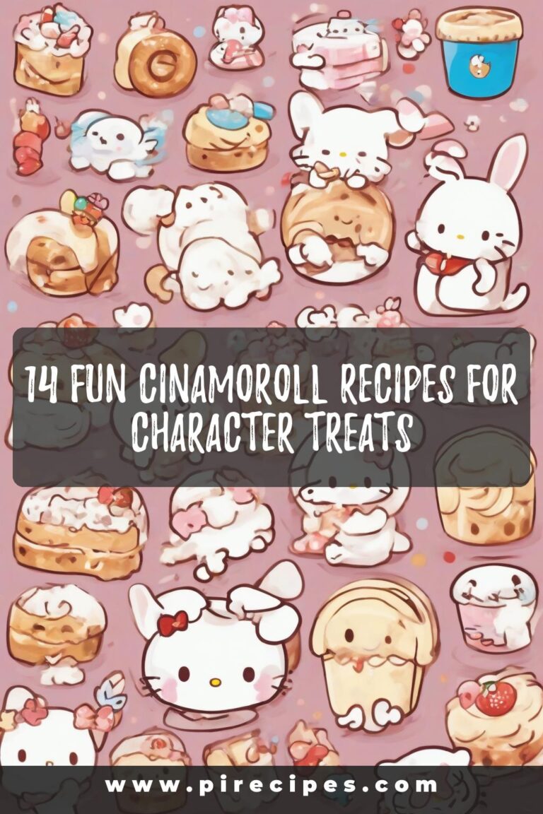 14 Fun Cinamoroll Recipes for Character Treats