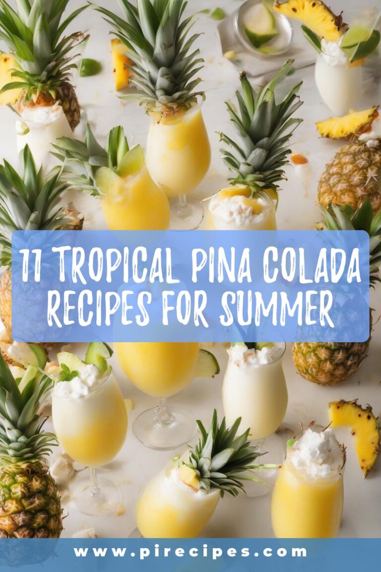 11 Tropical Pina Colada Recipes for Summer