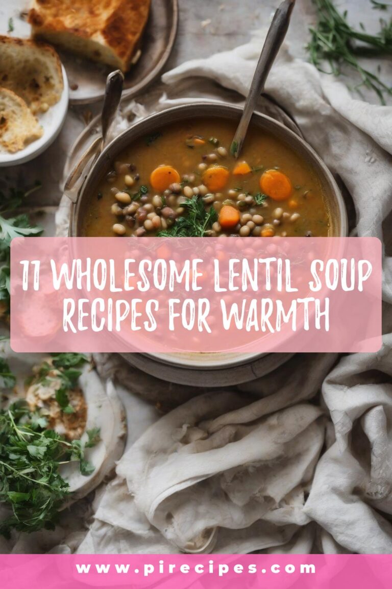 11 Wholesome Lentil Soup Recipes for Warmth