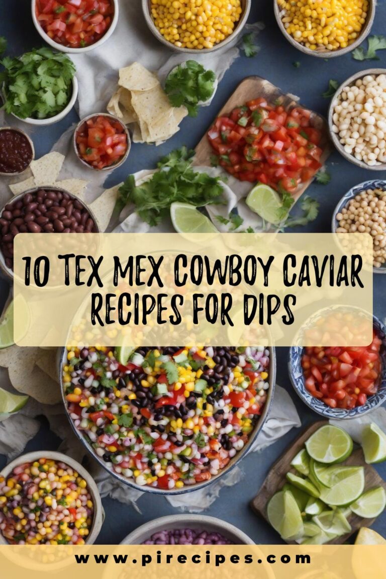 10 Tex-Mex Cowboy Caviar Recipes for Dips