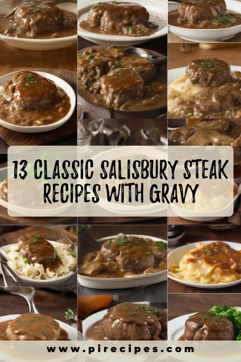 13 Classic Salisbury Steak Recipes with Gravy