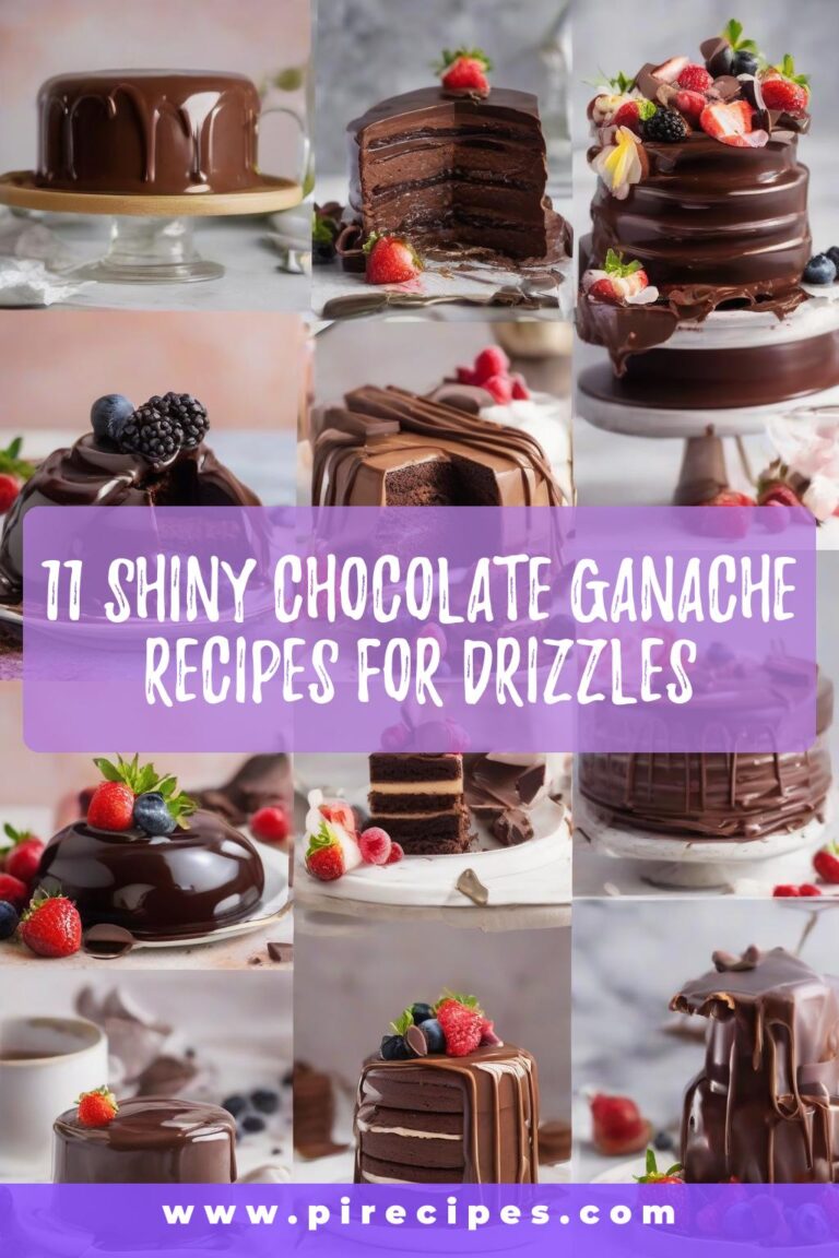 11 Shiny Chocolate Ganache Recipes for Drizzles