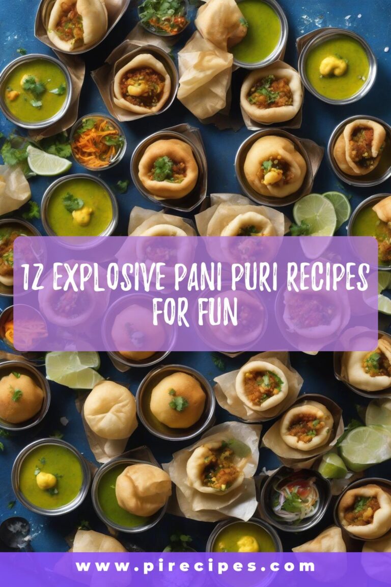 12 Explosive Pani Puri Recipes for Fun