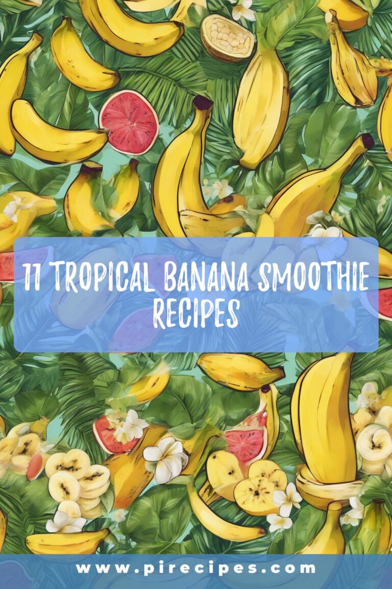 11 Tropical Banana Smoothie Recipes