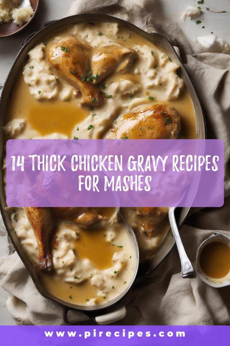14 Thick Chicken Gravy Recipes for Mashes