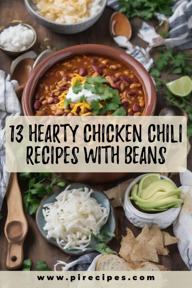 13 Hearty Chicken Chili Recipes with Beans
