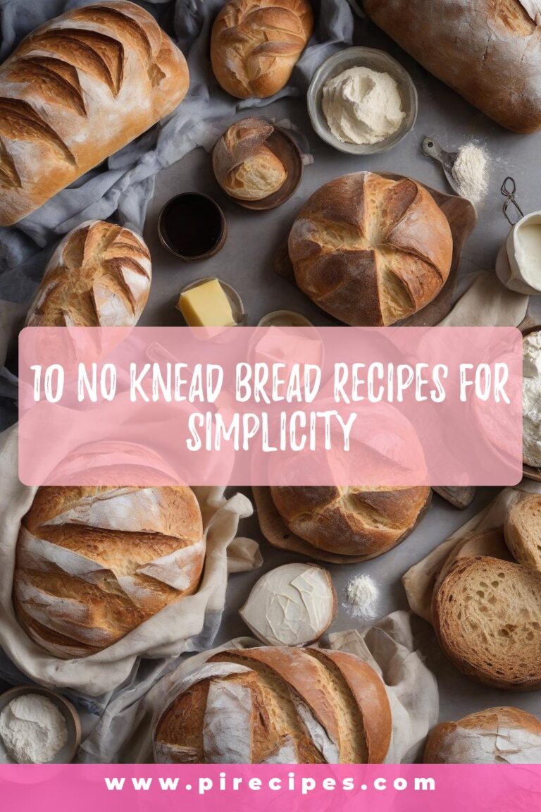 10 No-Knead Bread Recipes for Simplicity