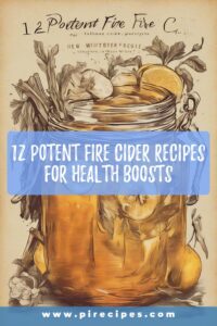 12 Potent Fire Cider Recipes for Health Boosts
