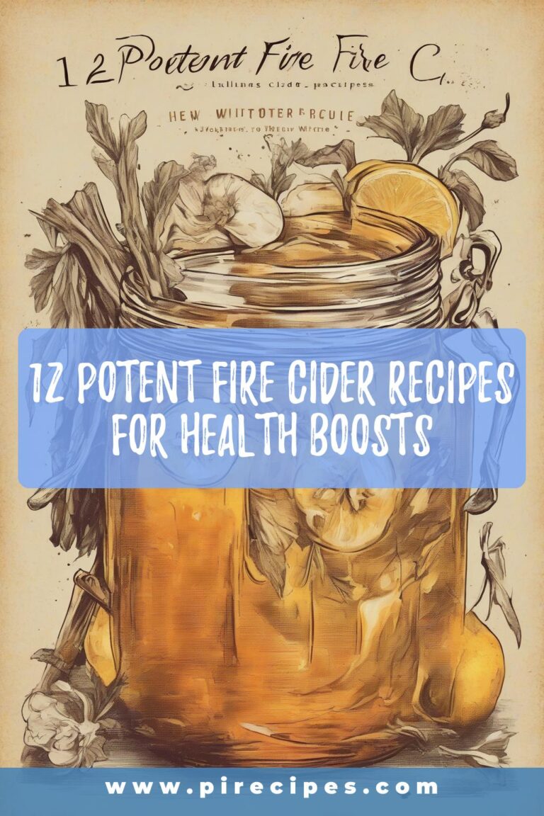 12 Potent Fire Cider Recipes for Health Boosts