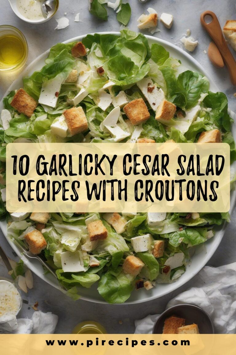 10 Garlicky Cesar Salad Recipes with Croutons