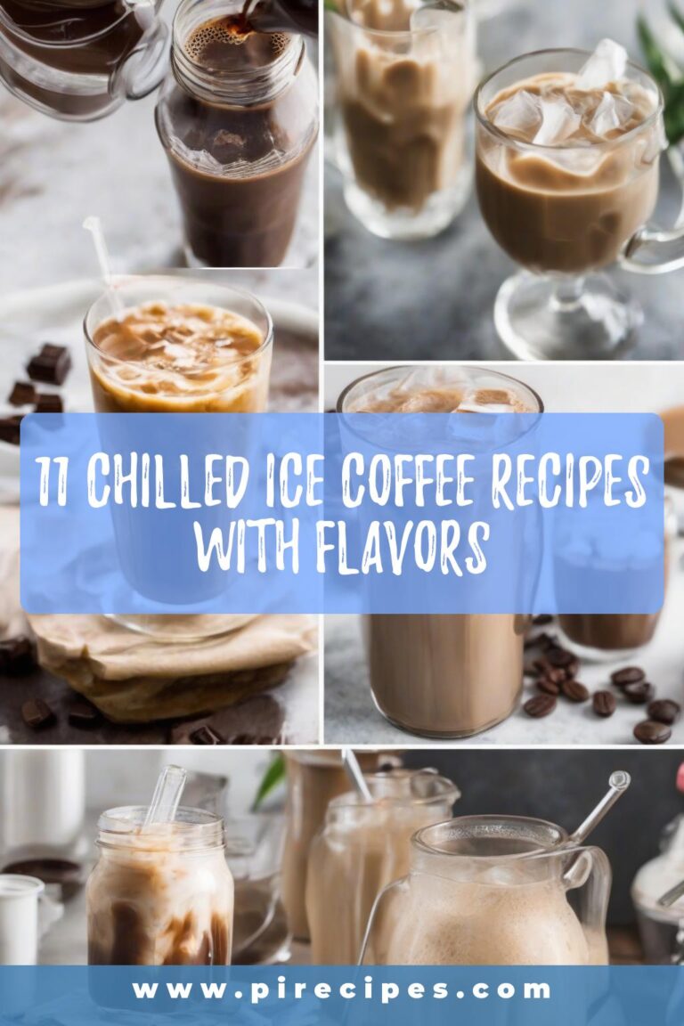 11 Chilled Ice Coffee Recipes with Flavors