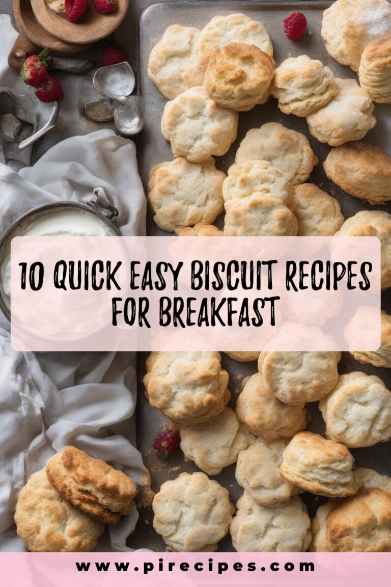 10 Quick Easy Biscuit Recipes for Breakfast