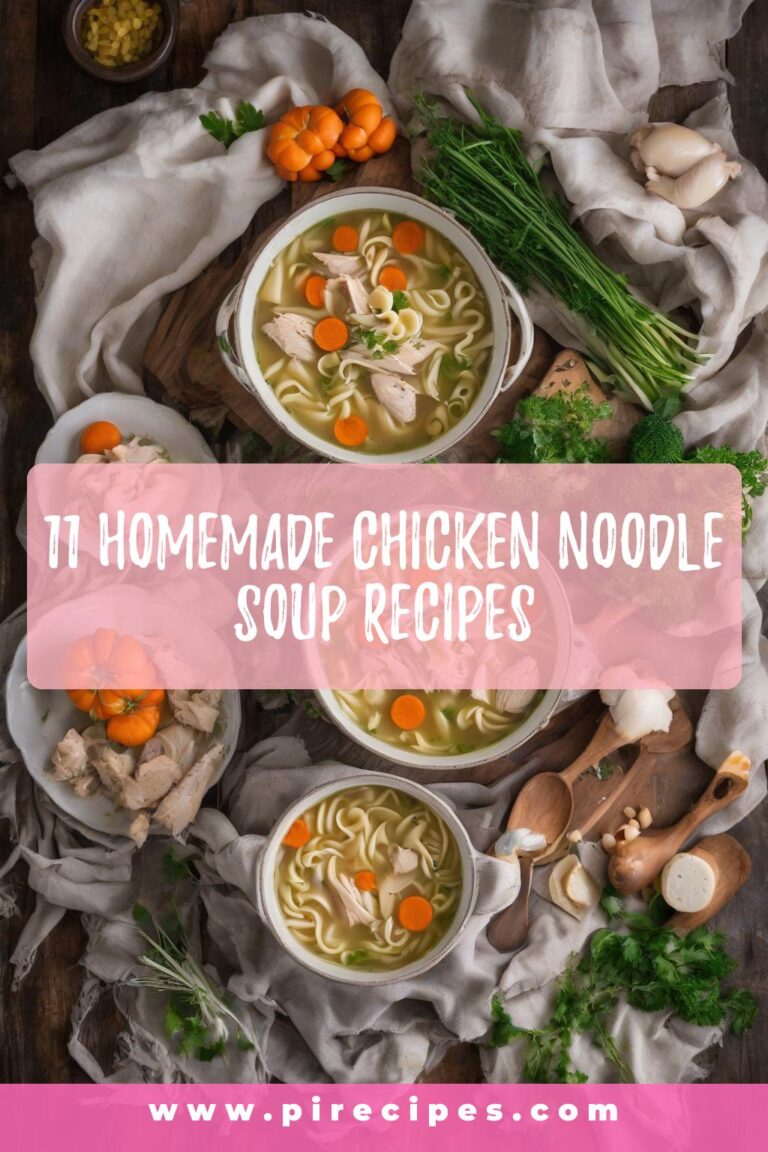 11 Homemade Chicken Noodle Soup Recipes