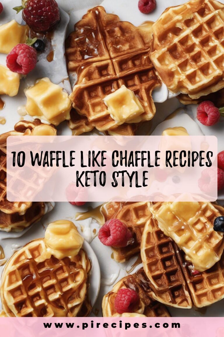 10 Waffle-Like Chaffle Recipes Keto Style
