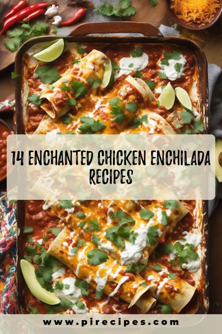 14 Enchanted Chicken Enchilada Recipes