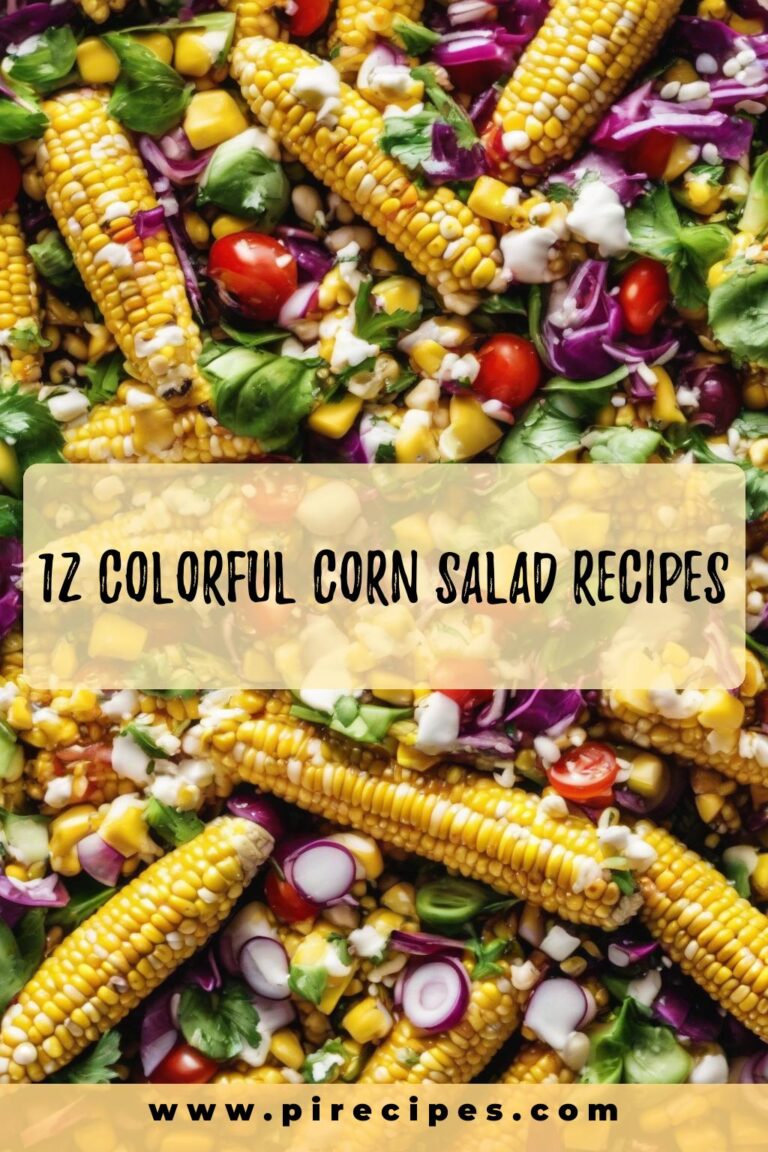 12 Colorful Corn Salad Recipes