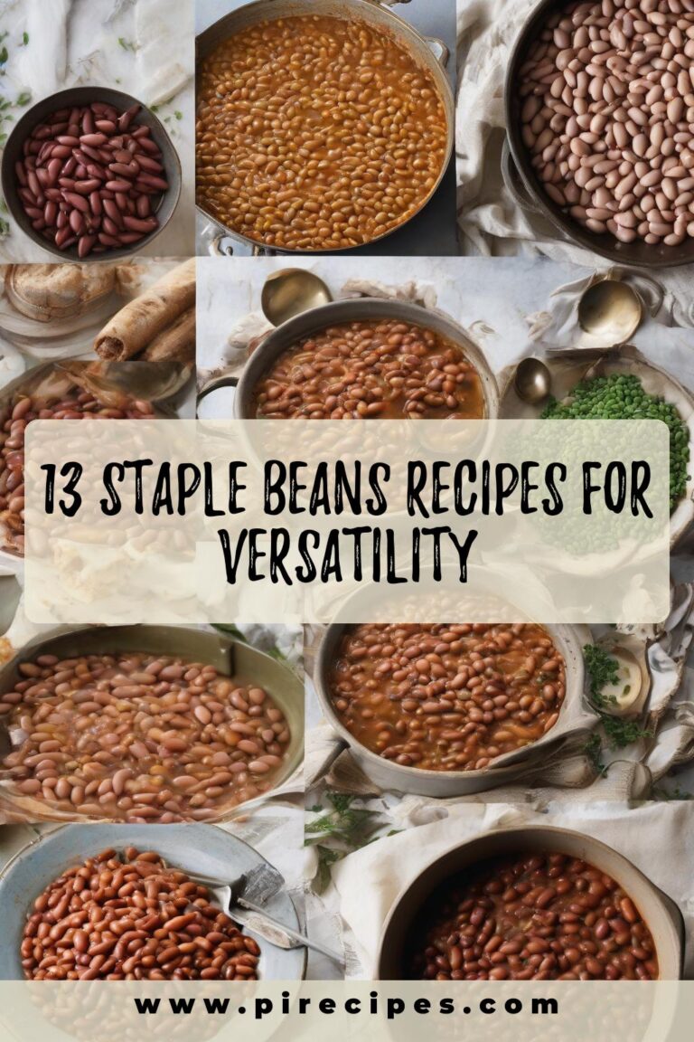 13 Staple Beans Recipes for Versatility