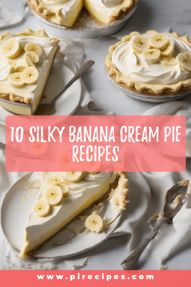 10 Silky Banana Cream Pie Recipes