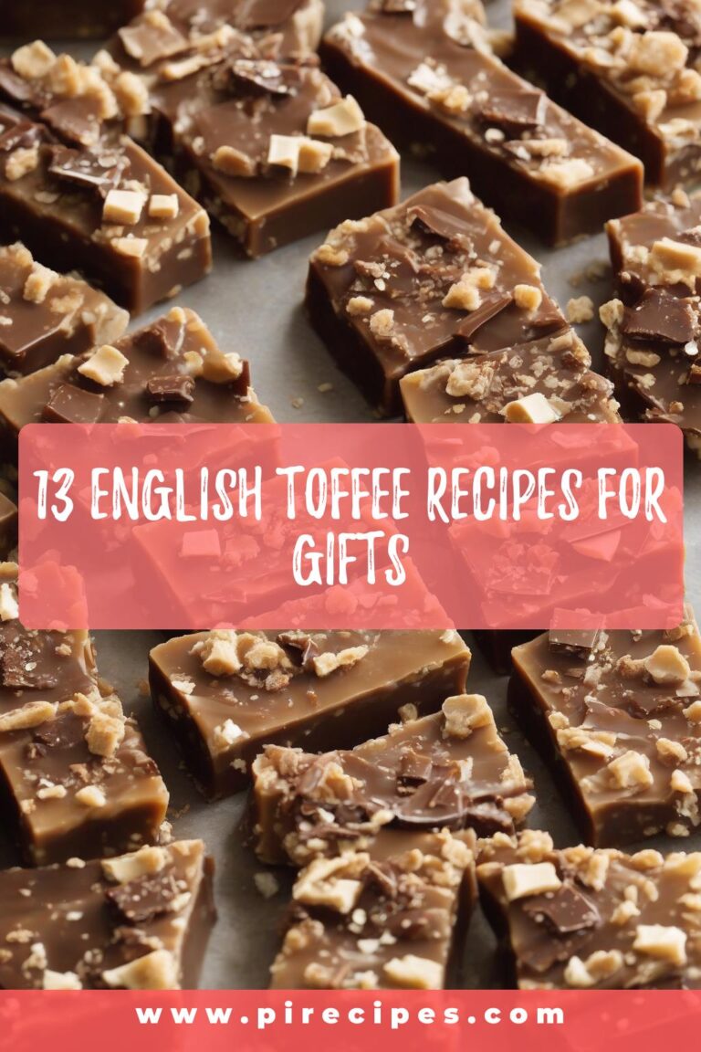 13 English Toffee Recipes for Gifts