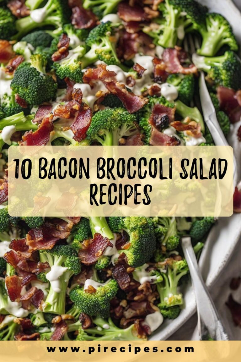10 Bacon Broccoli Salad Recipes