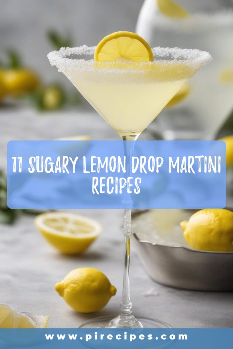 11 Sugary Lemon Drop Martini Recipes