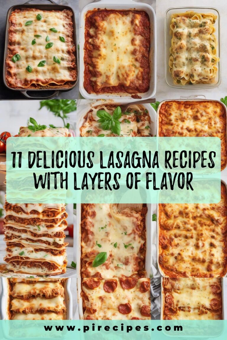 11 Delicious Lasagna Recipes with Layers of Flavor