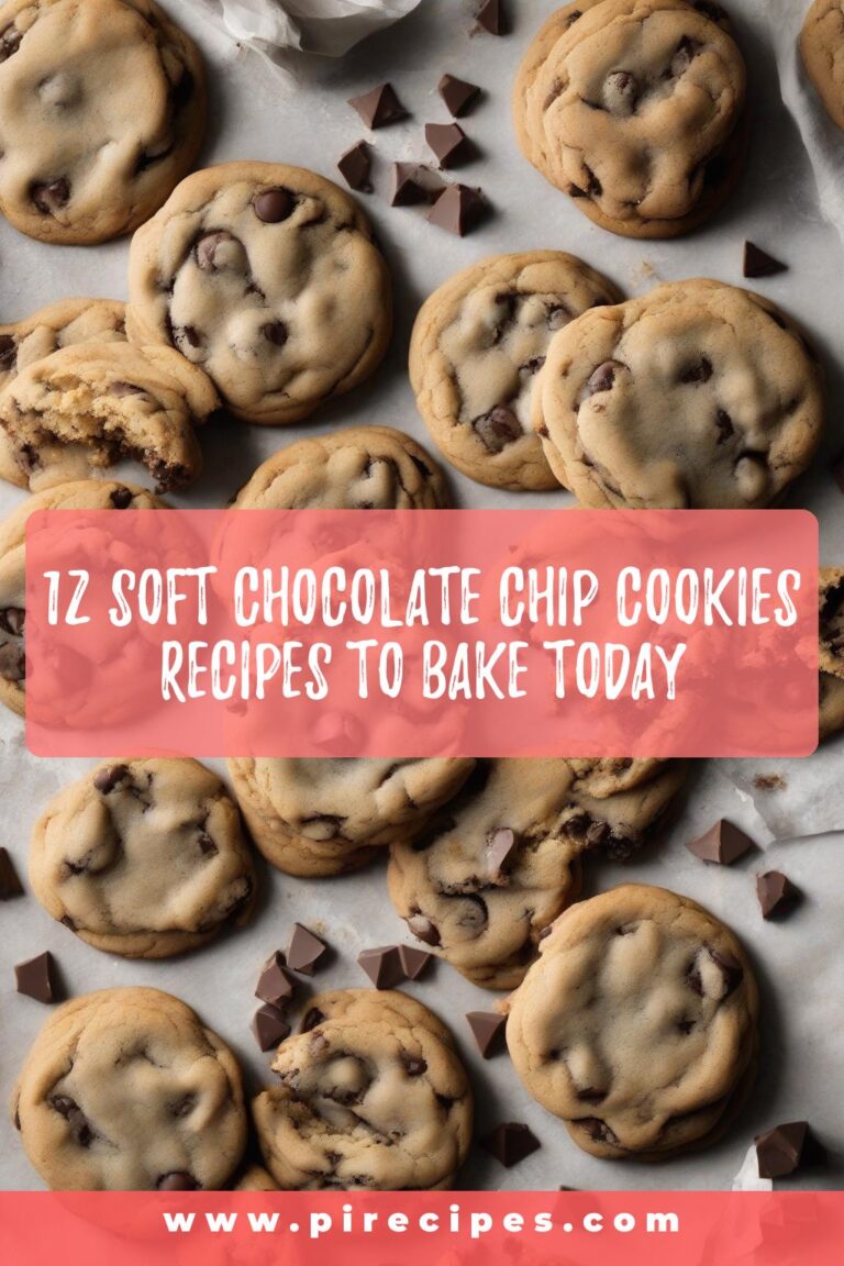 12 Soft Chocolate Chip Cookies Recipes to Bake Today