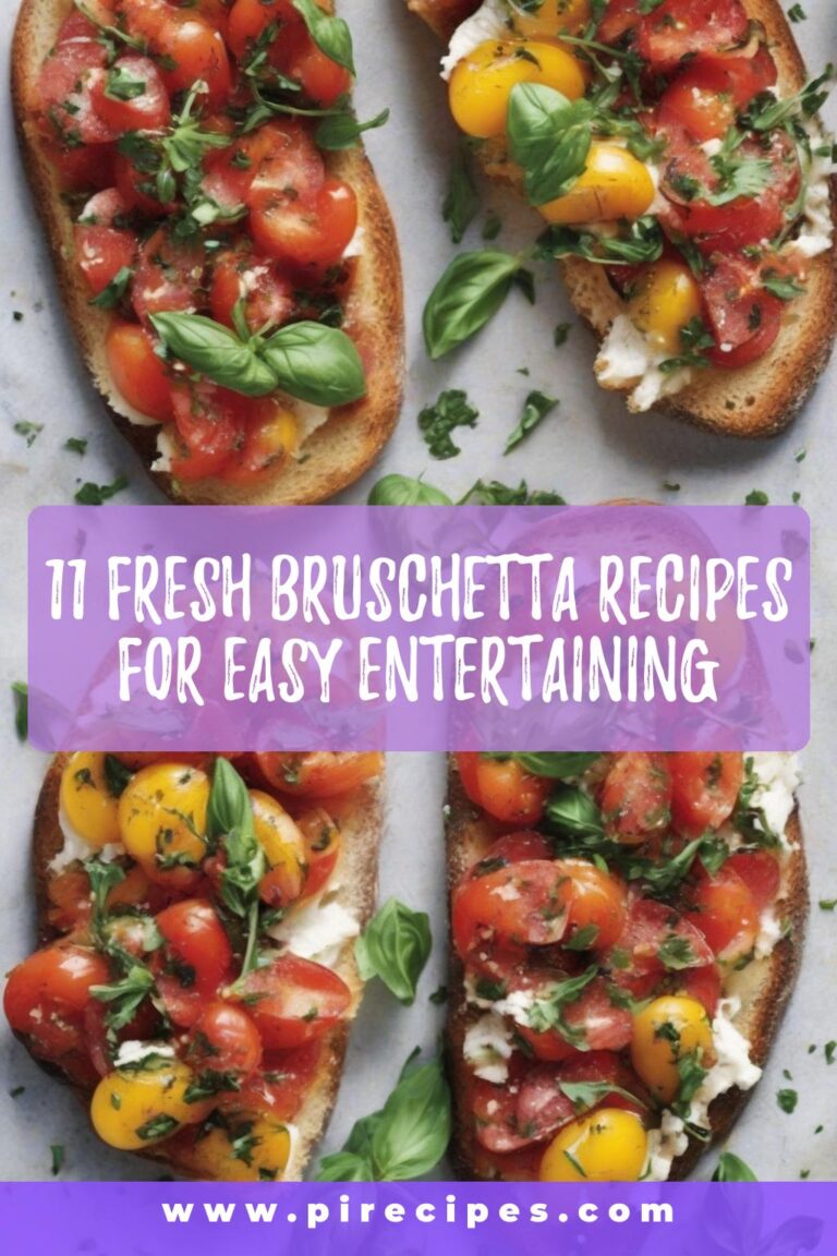 11 Fresh Bruschetta Recipes for Easy Entertaining