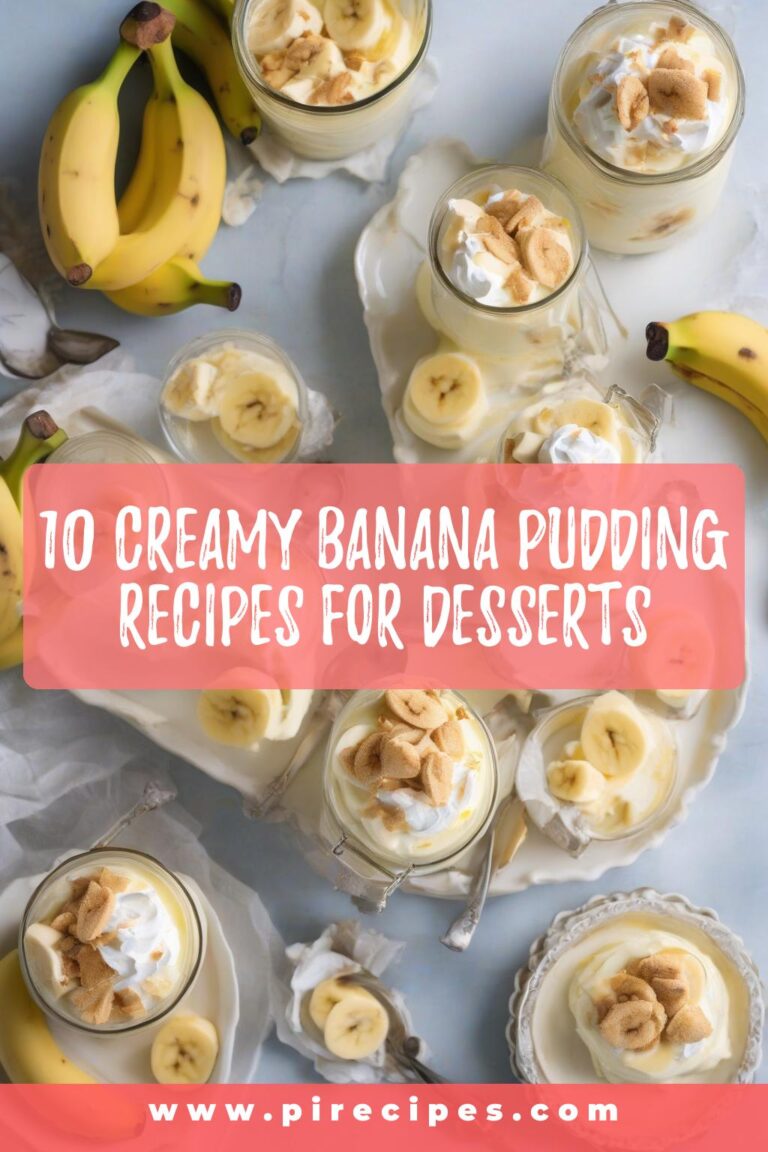 10 Creamy Banana Pudding Recipes for Desserts