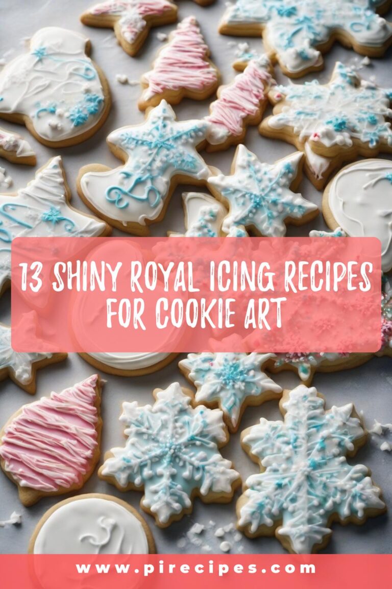 13 Shiny Royal Icing Recipes for Cookie Art