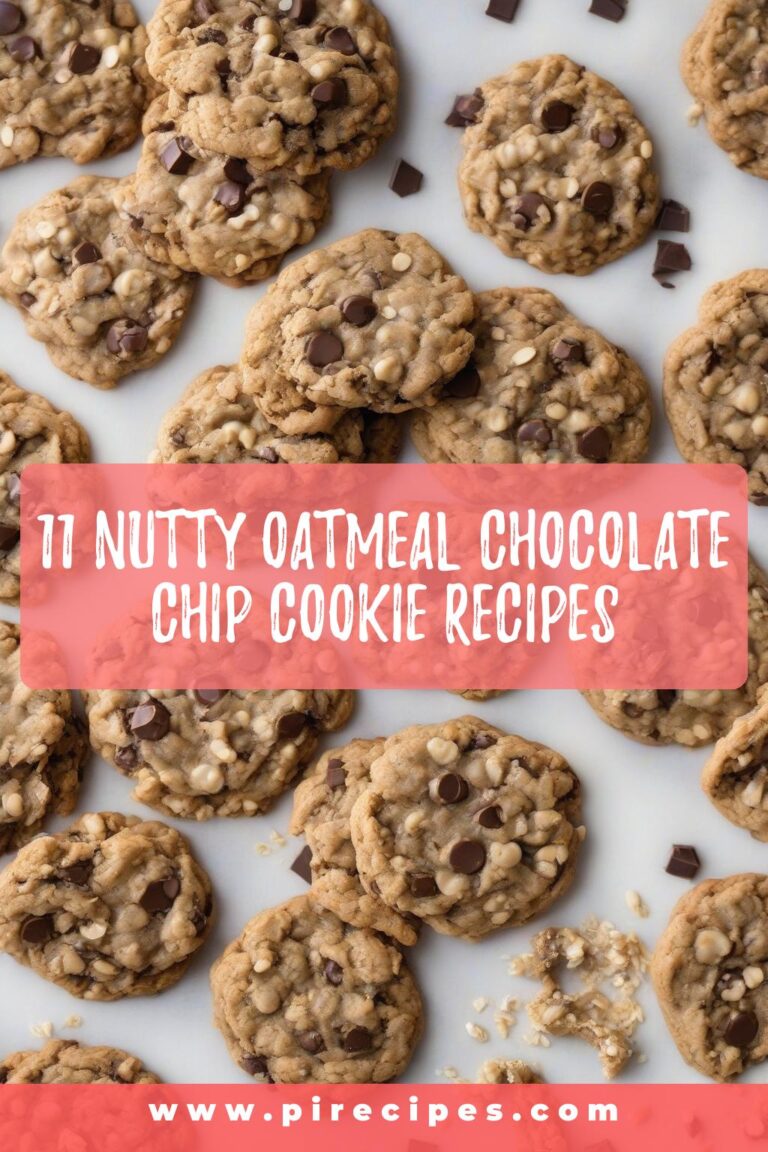 11 Nutty Oatmeal Chocolate Chip Cookie Recipes