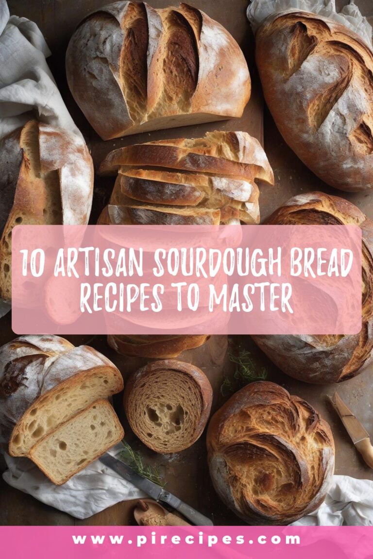 10 Artisan Sourdough Bread Recipes to Master