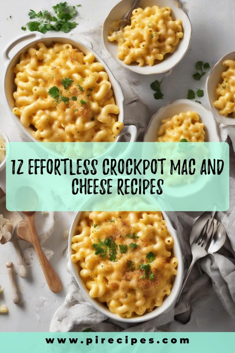 12 Effortless Crockpot Mac and Cheese Recipes