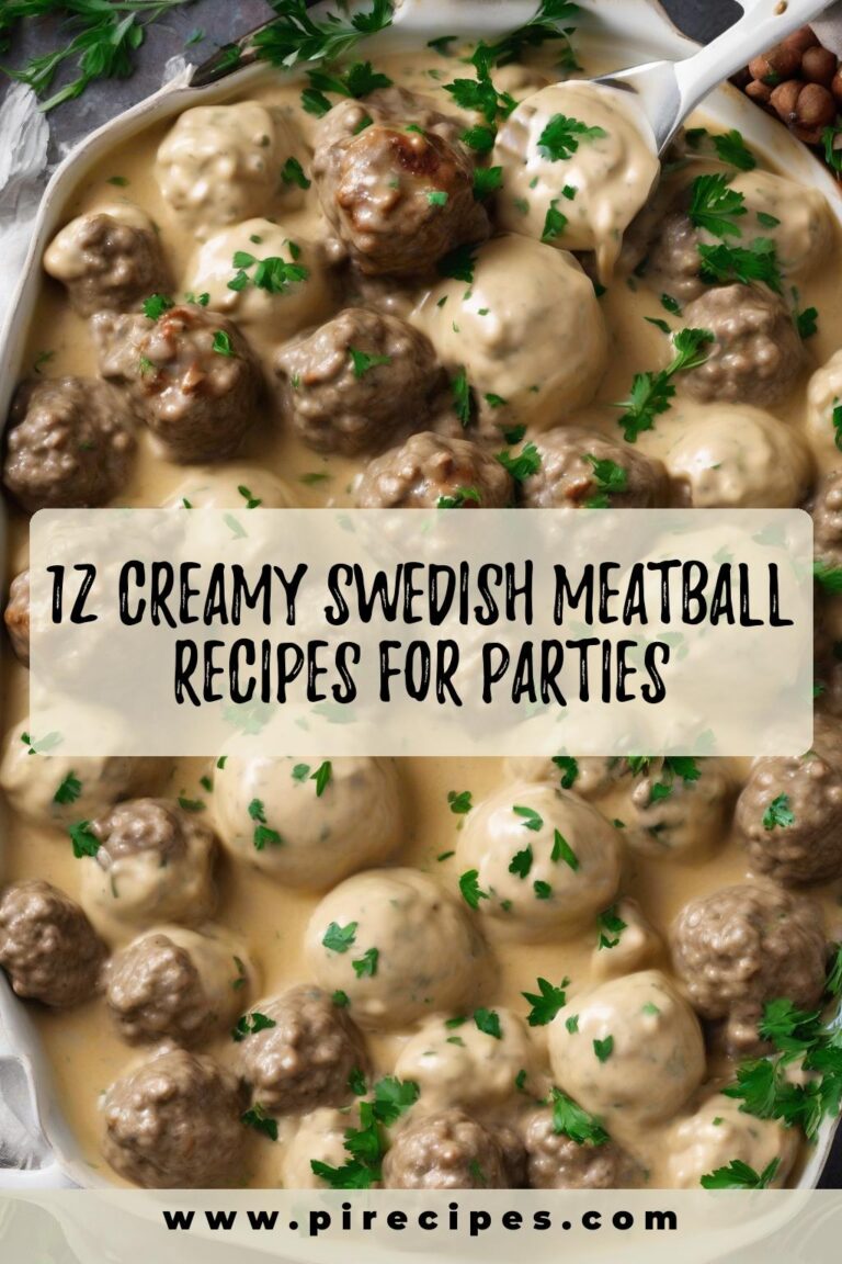 12 Creamy Swedish Meatball Recipes for Parties