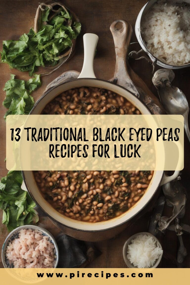 13 Traditional Black Eyed Peas Recipes for Luck