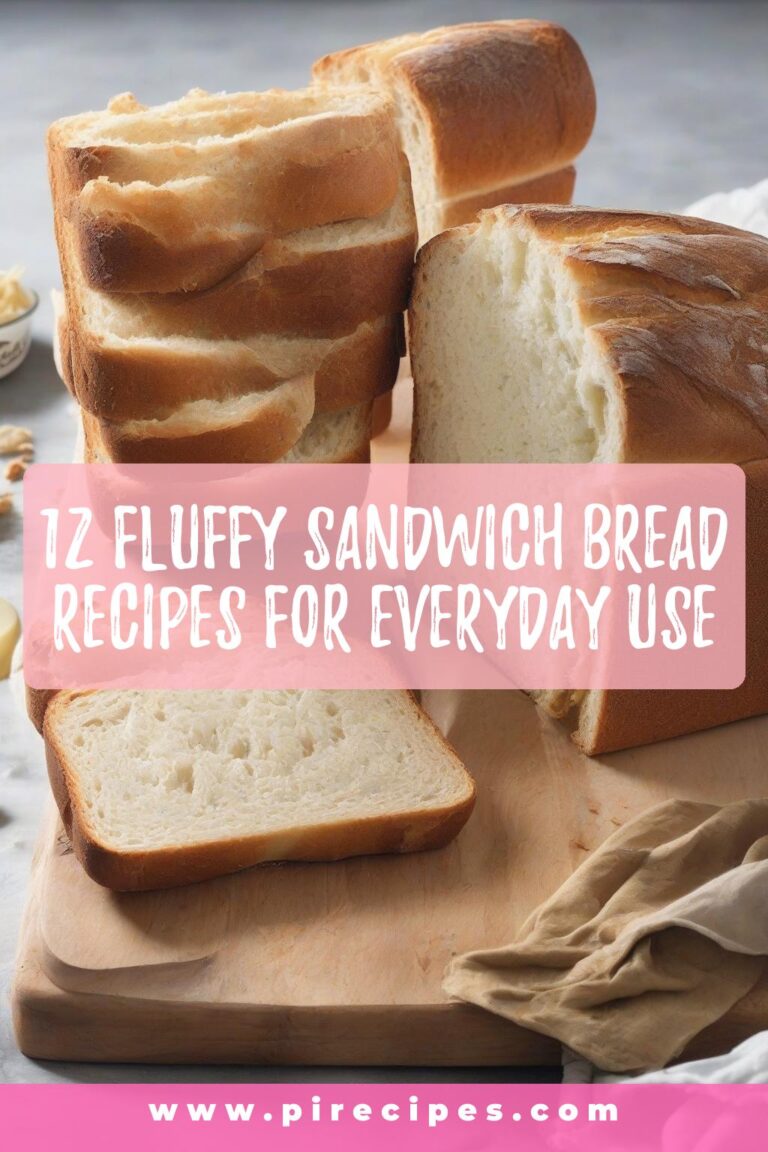 12 Fluffy Sandwich Bread Recipes for Everyday Use