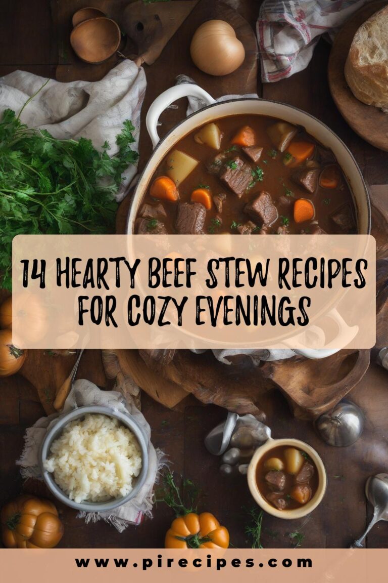 14 Hearty Beef Stew Recipes for Cozy Evenings