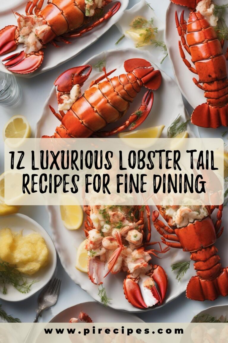12 Luxurious Lobster Tail Recipes for Fine Dining